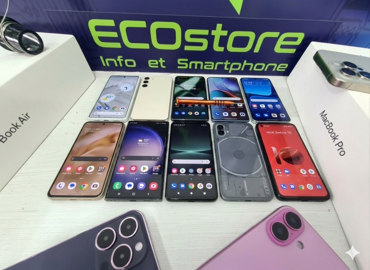 Réparation MacBook et Smartphone chez ECOstore Info et Smartphone à La Chaux-de-Fonds - remplacement batterie et écran